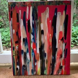 Dripping Dots Wall Art